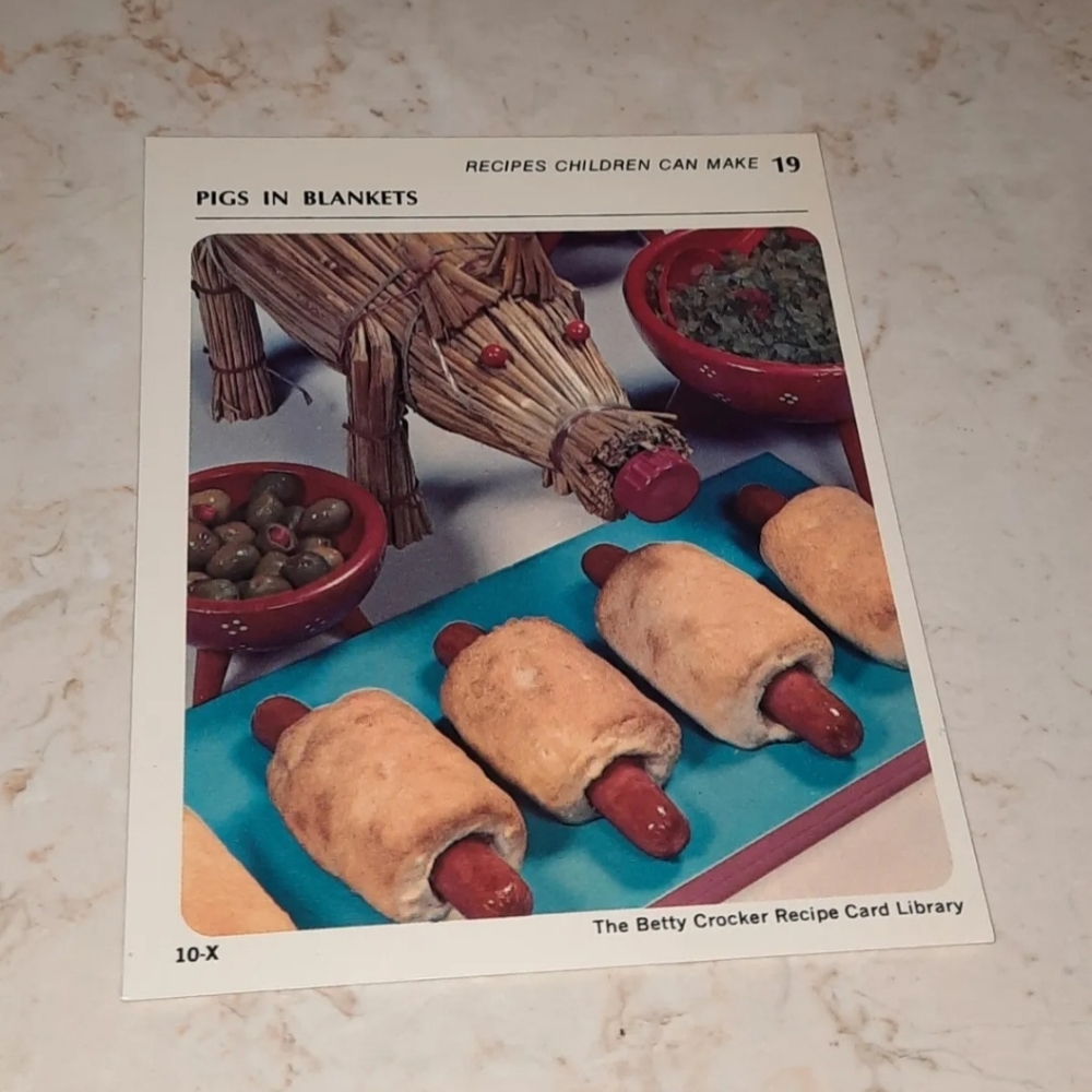 The Betty Crocker Recipe Card Library REPLACEMENT CARD RECIPES CHILDREN CAN MAKE